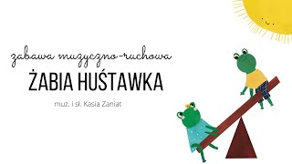 Żabia huśtawka - zabawa muzyczno-ruchowa #muzykat