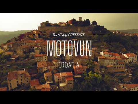 MOTOVUN CROATIA 4K DRONE Europe Travel Vanlife