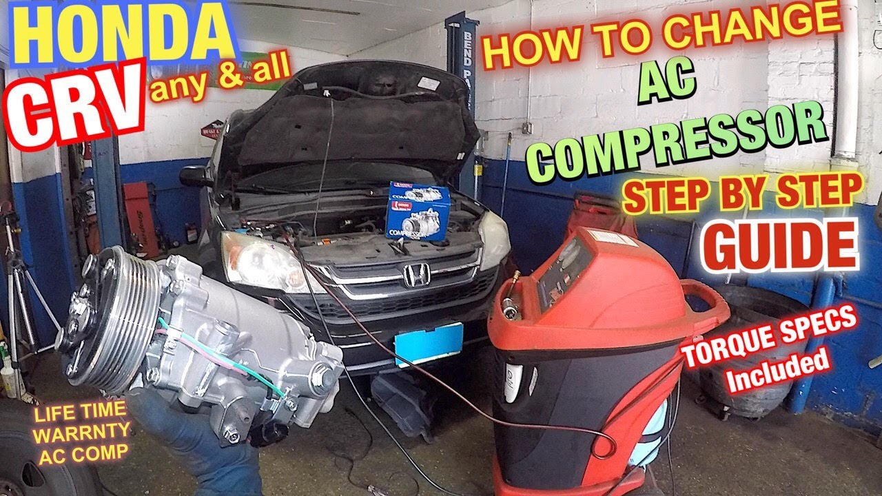 08 honda crv ac compressor