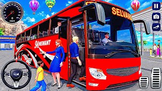 Modern Coach Bus Driving Simulator - Luxury Coach Bus Transport Game - Android GamePlay screenshot 3
