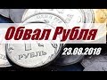 USDRUB - 23.08.2018 /Обвал и Крах рубля?