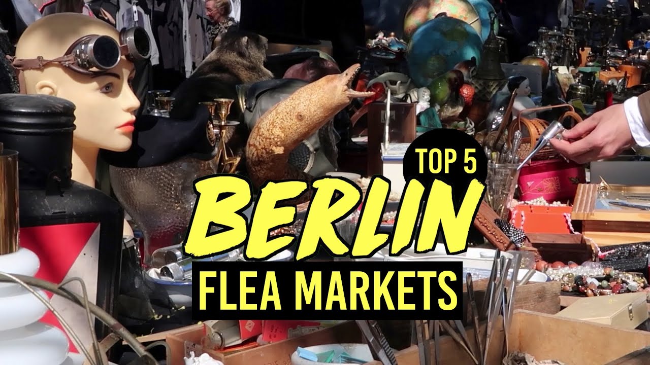 BERLIN🇩🇪 FLEA MARKETS Top 5 90s Fashion, Kitsch Home Decor, Vintage