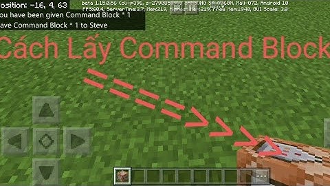 Cách Lấy Command Block Trong Minecraft