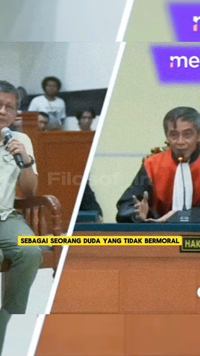 MALUNYA SEUMUR HIDUP‼️HAKIM KENA SKAKMAT ROCKY GERUNG‼️'SAYA BUKAN DUDA!!' #rockygerung