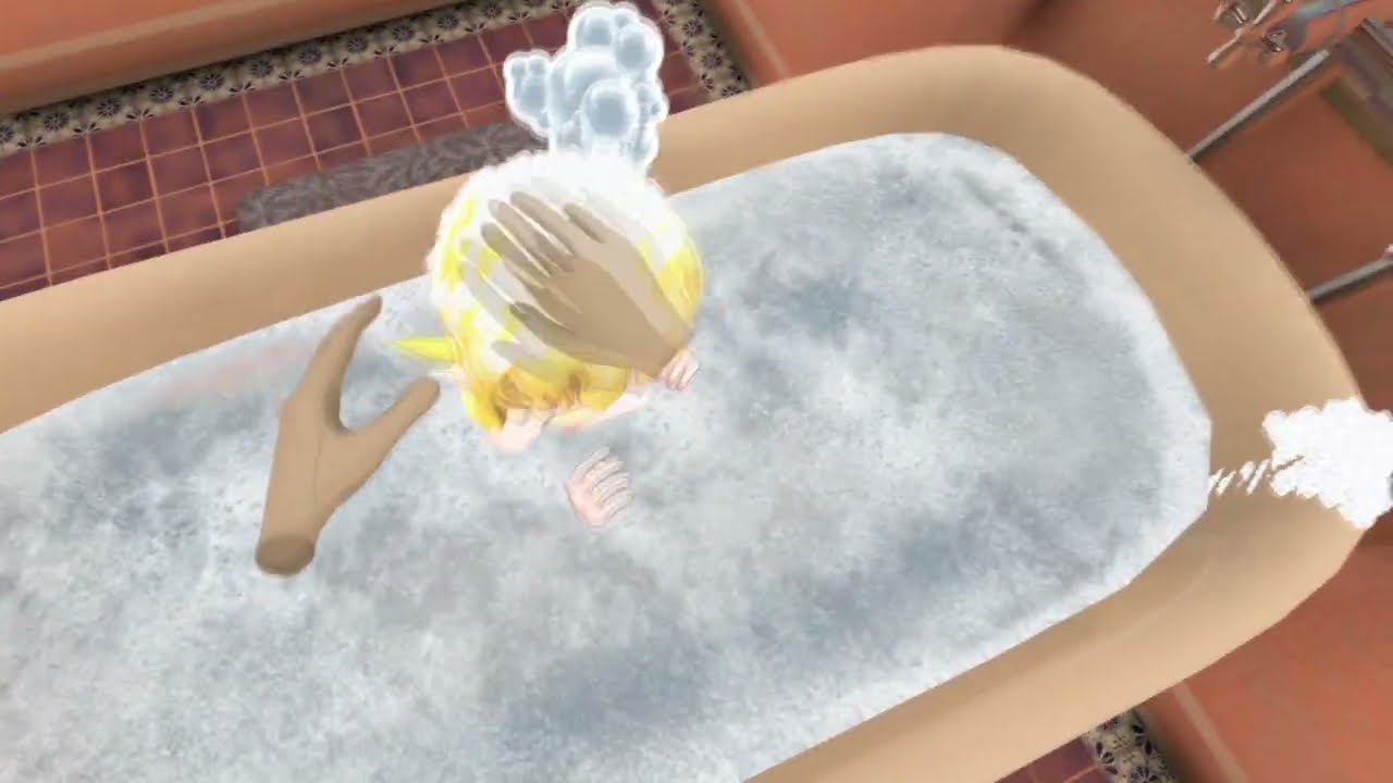 DANDO BANHO EM UMA LOLI NO VIVA PROJECT VR