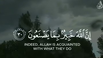 قُل لِّلْمُؤْمِنِينَ يَغُضُّوا مِنْ أَبْصَارِهِمْ - (آيات من سورة النور) - القارئ ماهر المعيقلي