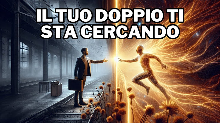 Se vedi questo, la tua versione parallela ha un messaggio per te