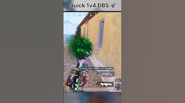 Quick 1v4 DBS🚀… #dbs #bgmi #shorts #clutch #pubgmobile