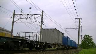 EF66 130号機牽引 EF66 30号機無動力回送 951レ 20120601