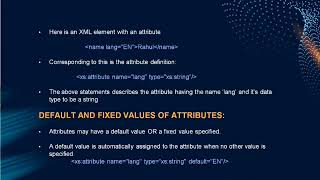 XML schemas and DOM
