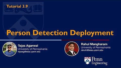 TinyML Tutorial 3.9 - Person Detection Deployment