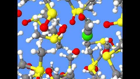 Born-Oppenheimer molecular dynamics of an acetylide HO-Ca-CCH solvated in DMSO