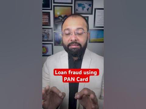 Loan fraud using PAN Card - YouTube