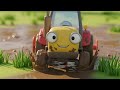 El Tractor Pequeñito Gira en el Lodo 🚜 Canciones Infantiles y Rimas para Niños y Bebés Aprender