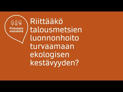 Video: Milloin luonnonhoitokeskustelu alkoi?