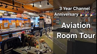 3 year channel anniversary: My Aviation Room Tour!
