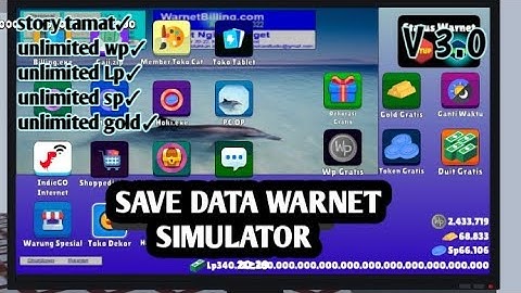 Download save data warnet simulator terbaru 2022 v3.0#warnetlife #warnetsimulator #savedata