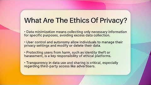 What Are The Ethics Of Privacy? - Everyday-Networking