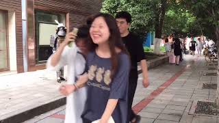 Samurai Mannequin Prank In China