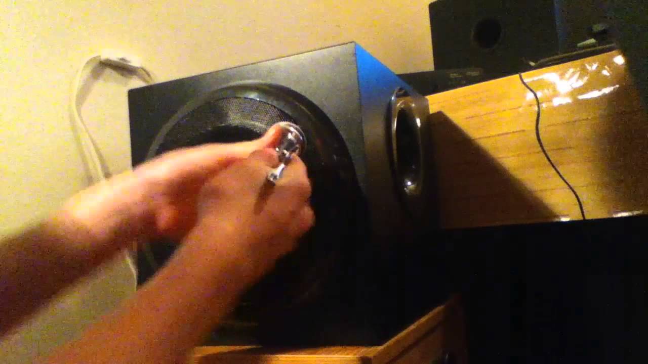 How to remove the Z906 GRILL! YouTube