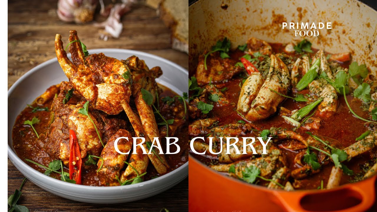 Indian Crab Curry. Durban Crab Curry. Crab Curry 