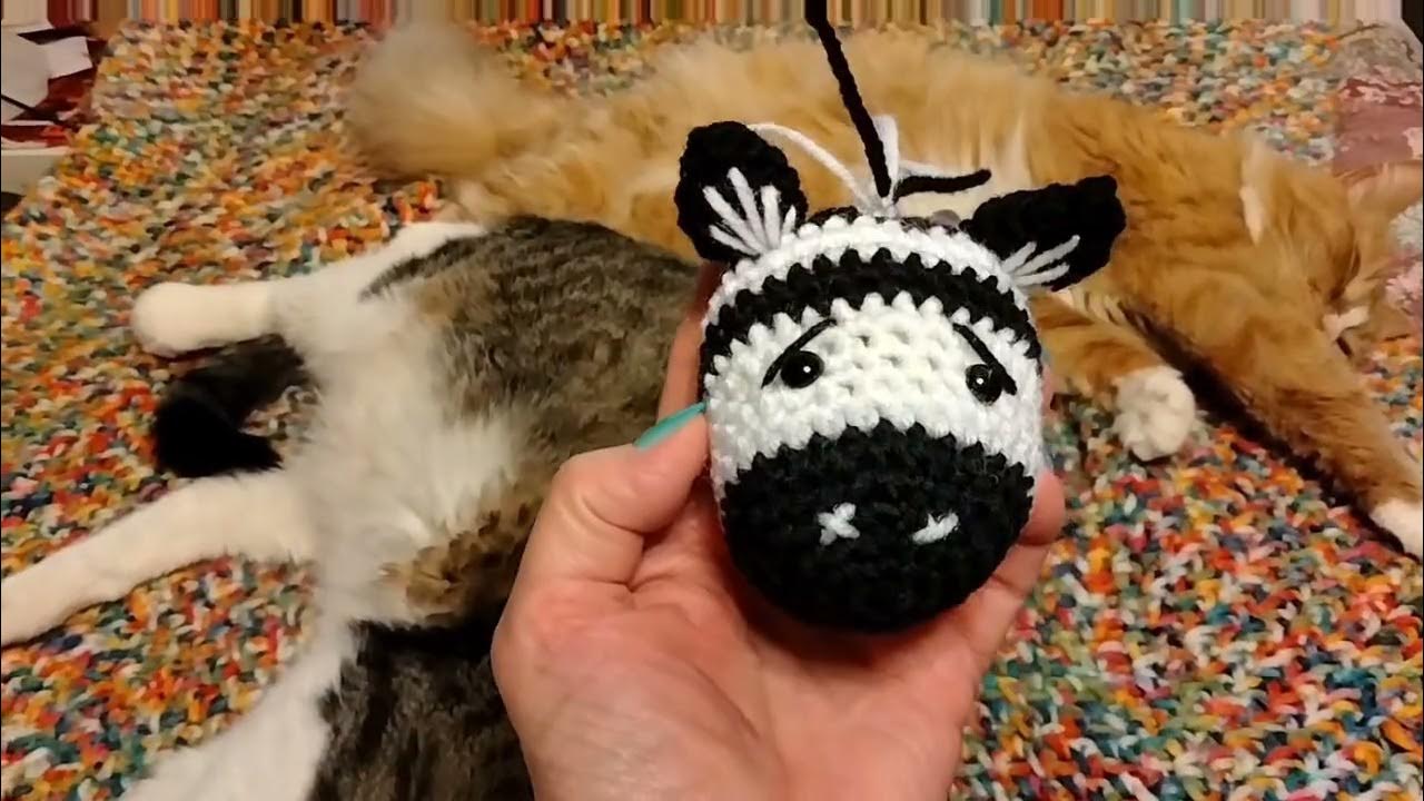 Loops and threads crochet kit zebra youtube