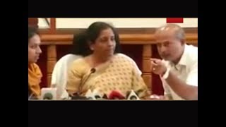 Watch: Defence minister Nirmala Sitharaman loses cool, gets angry on camera
