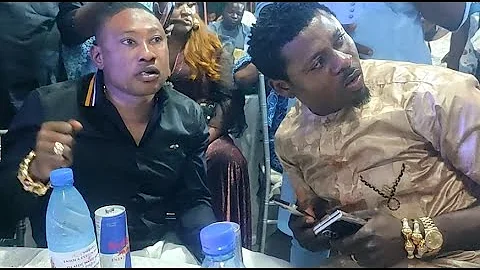 YOUNG LAGOS BILLIONAIRE OIL & GAS GURU! BARRISHINE & ALH.COOLER DANCE "GBESE" WITH PASUMA ON STAGE