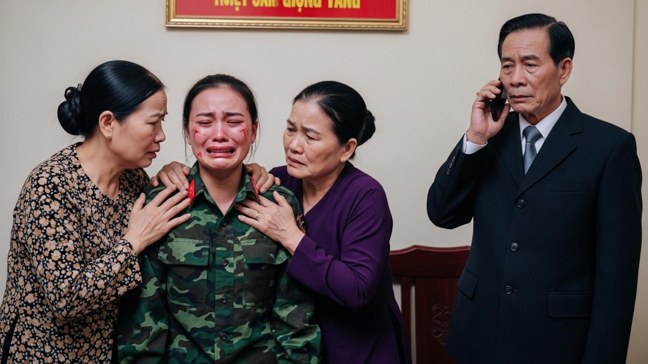 Trung Sĩ Nữ Bị Đồng Đội Bạo Hành — Không Ai Biết Cô Chính Là Con Dâu Của Tư Lệnh Quân Đoàn