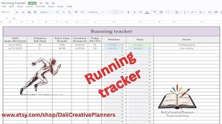 Running Tracker in Google Sheets | Track Distance, Pace, Weather & More