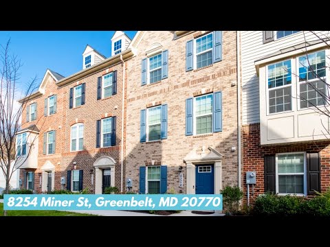 8254 Miner St, Greenbelt, MD home video tour