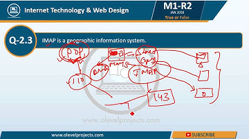 True False: O Level July 2018 Internet Technology Solved Paper with Detailed Explaination