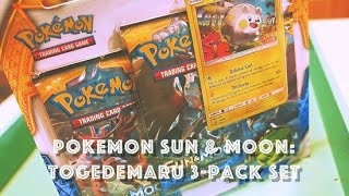 Pokemon Sun & Moon - Togedemaru Promo Set