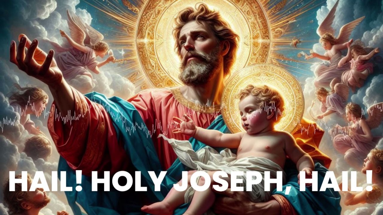 Hail! Holy Joseph, hail! ♫ - version 1 (Catholic song)