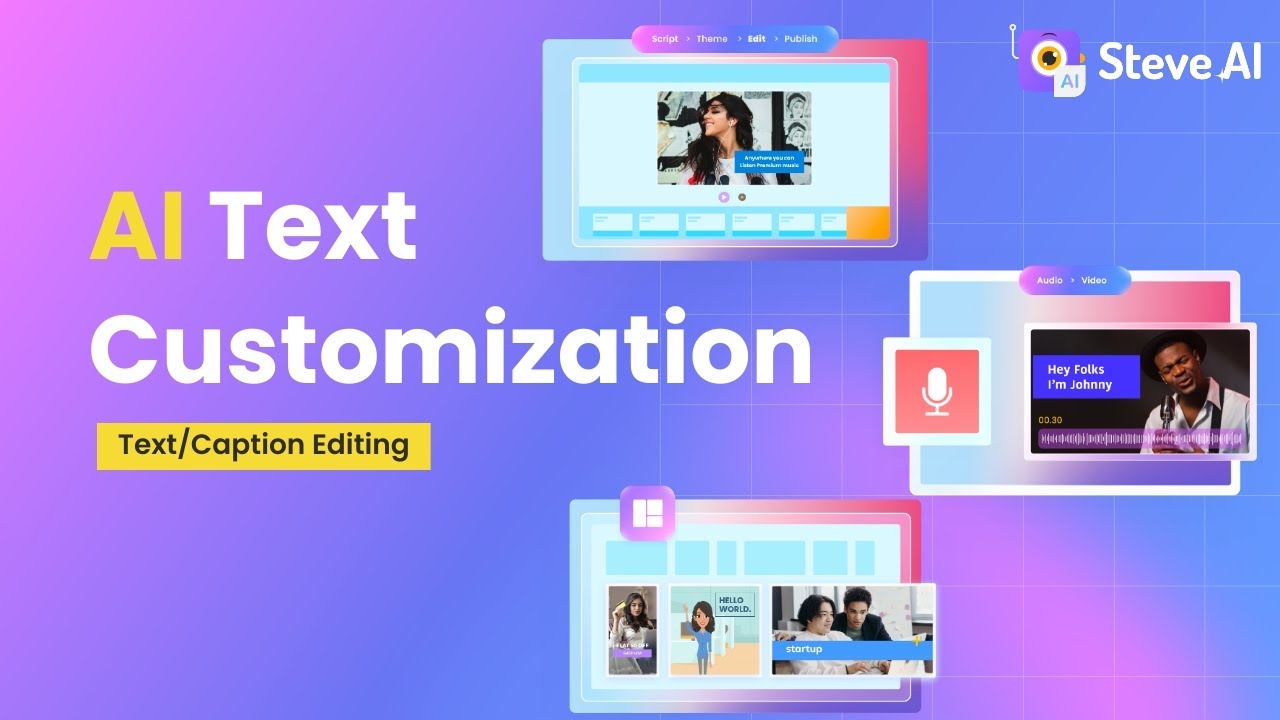 How to Customize the Text or Captions within the Video