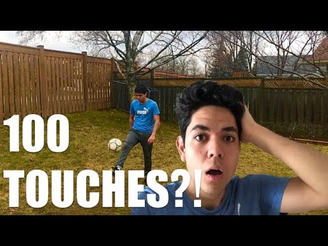 I learned to juggle a soccer ball 100 TIMES in a row in 24 hours
