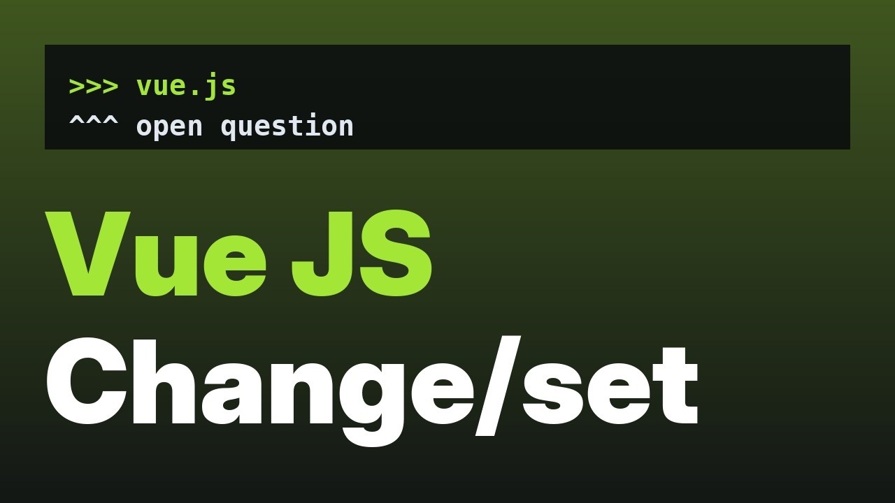 Vue - change/set a variable value in template - YouTube