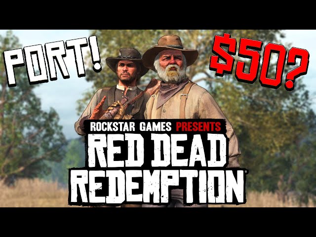 What would you consider a reasonable price for the ps4/pc port of Rdr1? : r/ reddeadredemption