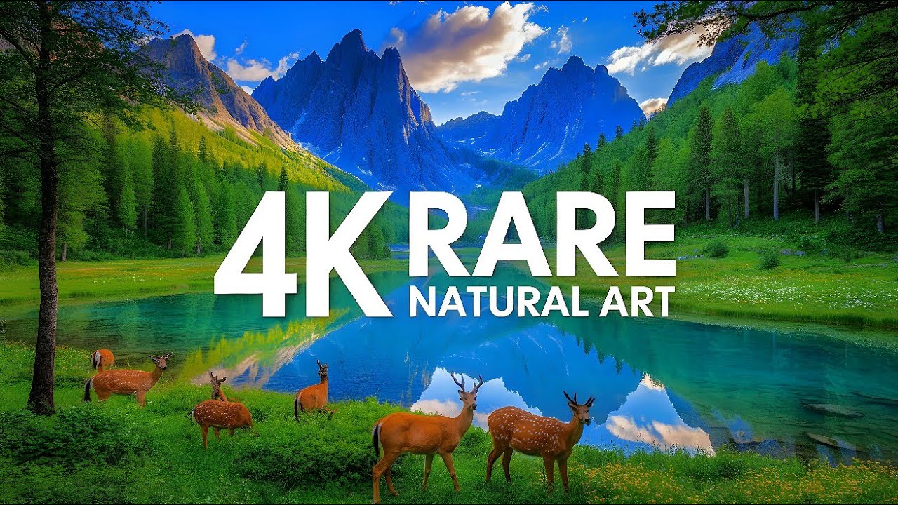 4K RARE NATURAL ART: NATURE’S MASTERPIECES|