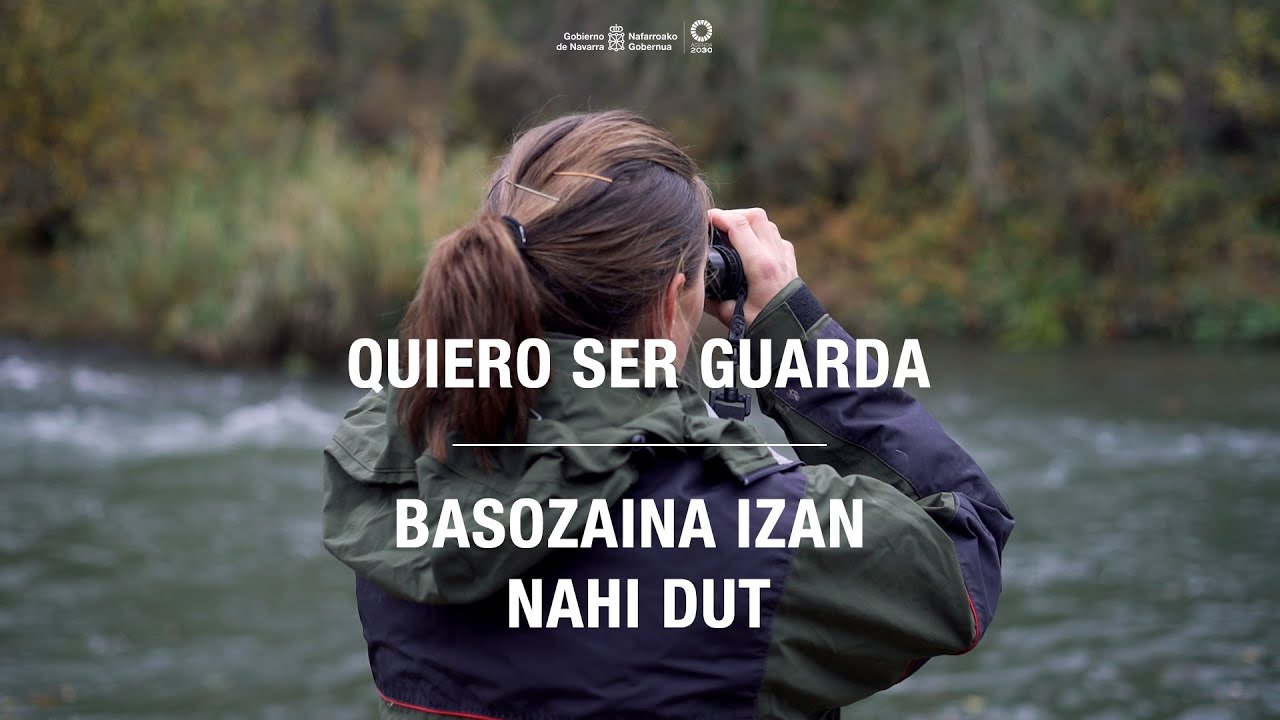 La guarda forestal Leire Sanz habla sobre el visón europeo y su trabajo de conservación de la fauna