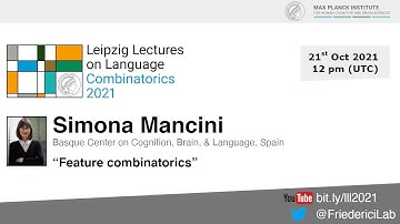 Simona Mancini | Plenary Lecture | Leipzig Lectures on Language—Combinatorics 2021 Symposium