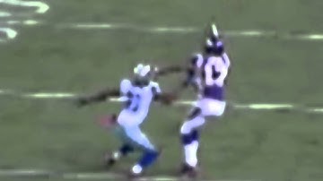 Offensive Pass Interference by G. Lewis of the Vikings - not called.
