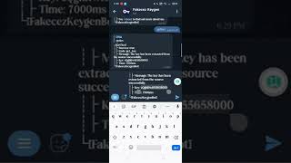 Fakecez ML Key Generator Telegram Bot screenshot 1