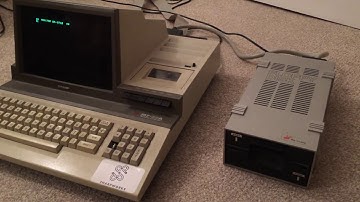 Loading BASIC SA-6510 on the MZ-80A