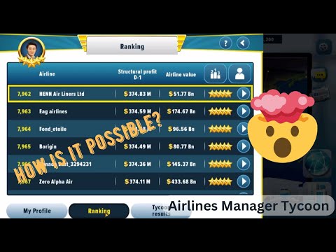 TIPS & TRICKS:  How To Make Your Airline More Efficient? - Airlines Manager Tycoon (Episode 5)