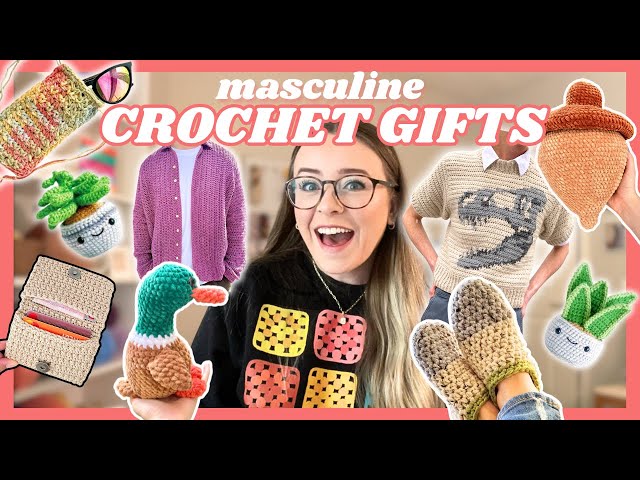 25+ Masculine-Inspired Crochet Gifts! 🎁✨ Crochet Gifts for Men