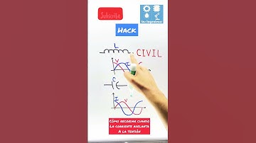 ☑️Hack para recordar cuando la corriente adelanta a la tensión