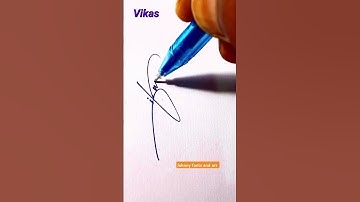 Vikas #signature #shorts