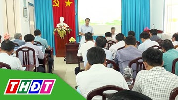 Lãnh đạo tỉnh Đồng Tháp làm việc với Sở Tài nguyên và Môi trường | THDT