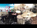 灼熱の卓球娘/V字上昇Victory(drum cover.)